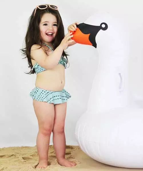 OOVY Kids Mint Splash Bikini