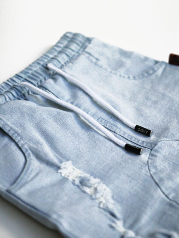 OOVY Kids Blonde Wash Distressed Denim Jeans