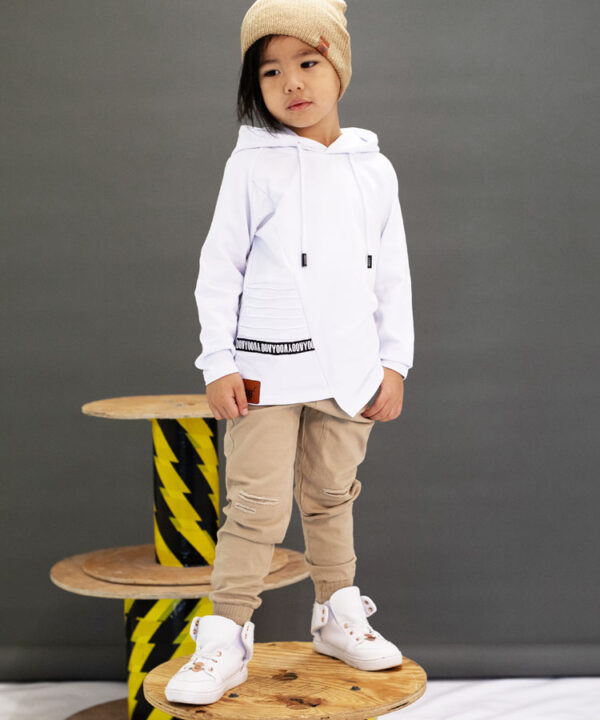 OOVY Kids Latte Distressed Chino Pants
