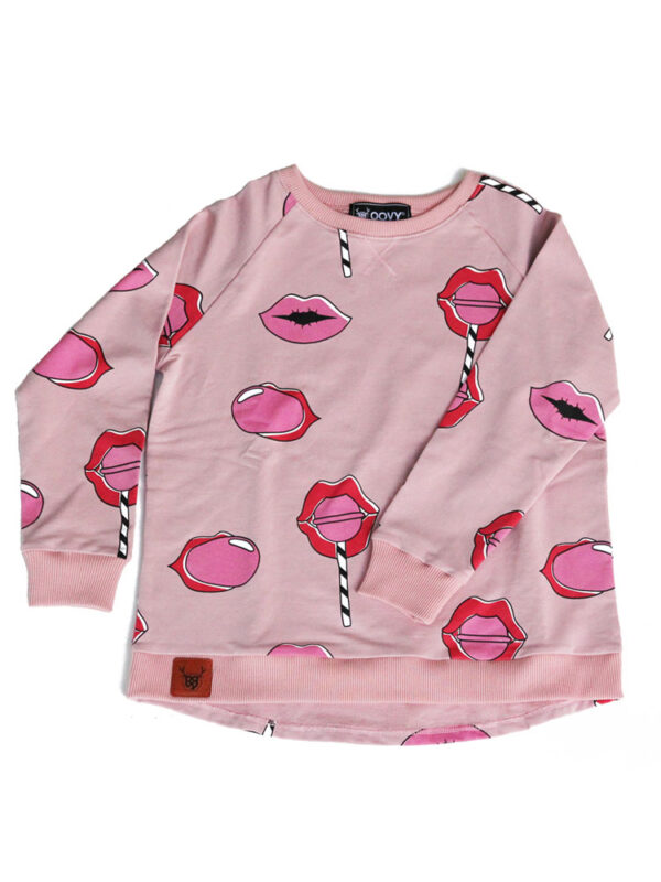 OOVY Kids Pout Crew Neck Sweater