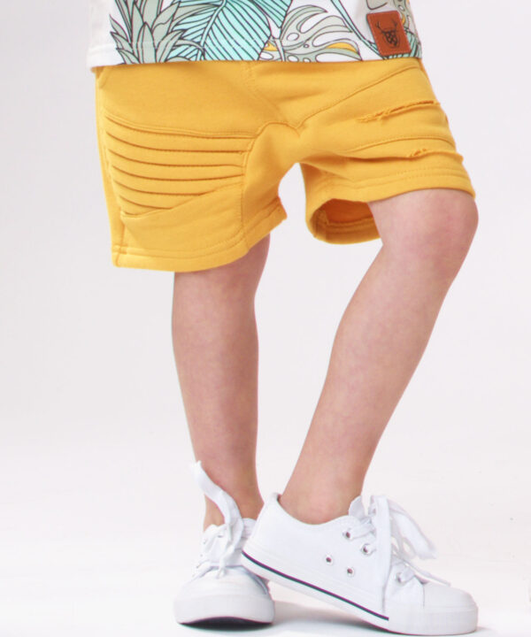 OOVY Kids Mustard Luxe Shorts