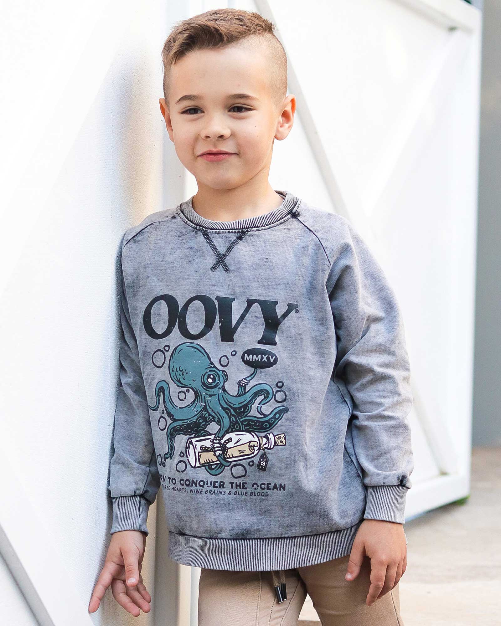 OOVY Kids Conquer The Ocean Sweater