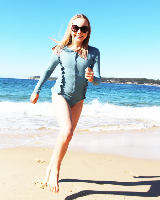 OOVYKids Lagoon Sunsuit Girls Swimwear