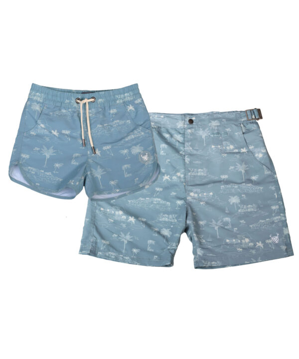 OOVY KIds Whitsundays Father & Son Swim Shorts Gift Set